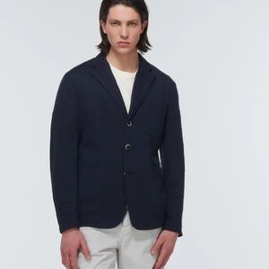Barena wool and cotton knit jacket